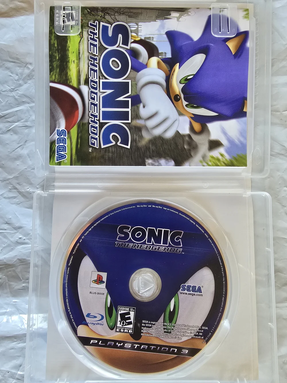 Sonic the Hedgehog PlayStation 3 Game Original No Scratches Like New